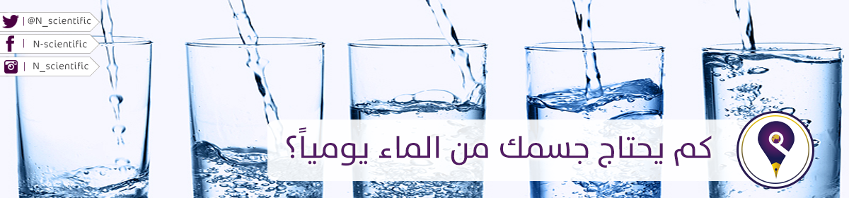كمية الماء التي يحتاجها الجسم يوميا glenn timothy